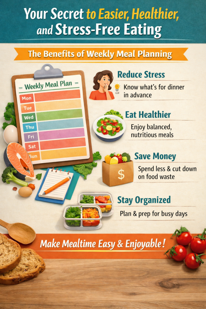 7 Weekly Meal Plans to Make Your Life Easy
